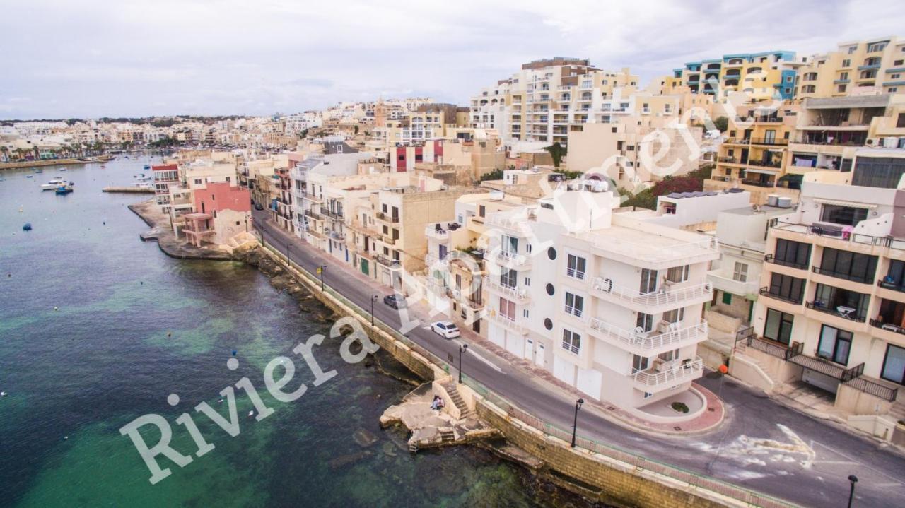 Riviera Holiday Apartments - Seafront - Wifi Marsaskala Luaran gambar