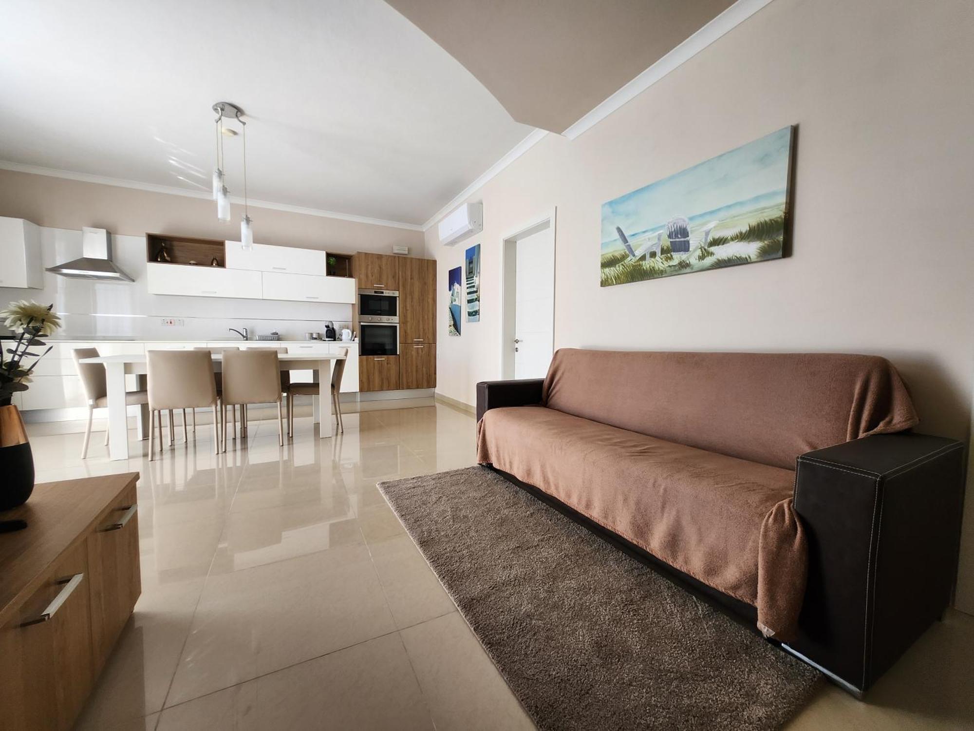 Riviera Holiday Apartments - Seafront - Wifi Marsaskala Luaran gambar