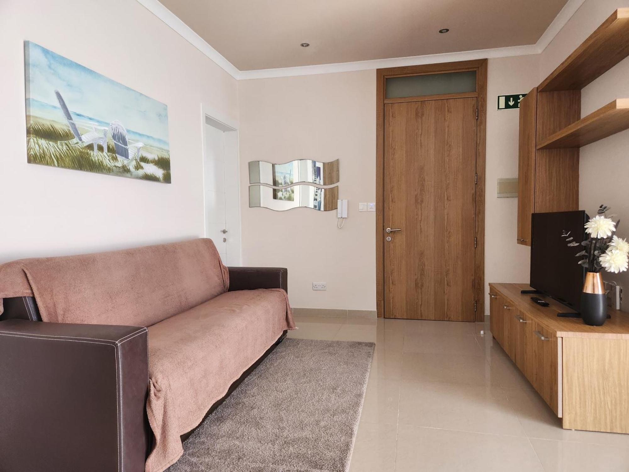 Riviera Holiday Apartments - Seafront - Wifi Marsaskala Bilik gambar